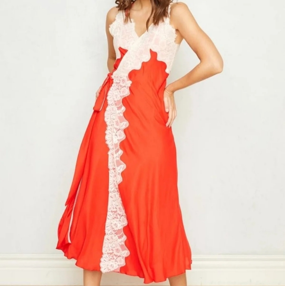 We are Hah dancing queen dress / blood orange